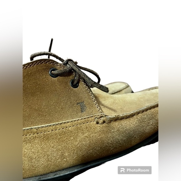 TOD’S Mens Tan Leather Chukka Boots Shoes US - 10.5 main image 12